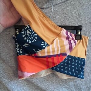 Nani Colorful Patterned Bikini Top